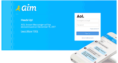 Desktop Screenshot of aim.com