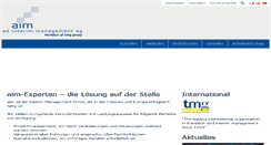 Desktop Screenshot of aim.ch