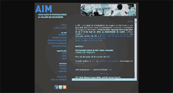 Desktop Screenshot of aim.org.pt