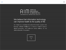 Tablet Screenshot of aim.ca